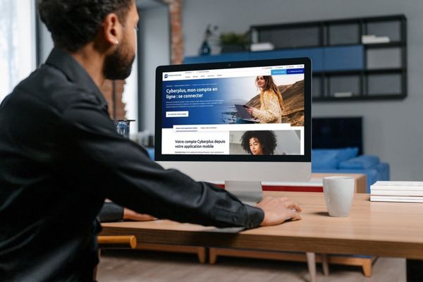 interface cyberplus via le site de la banque populaire