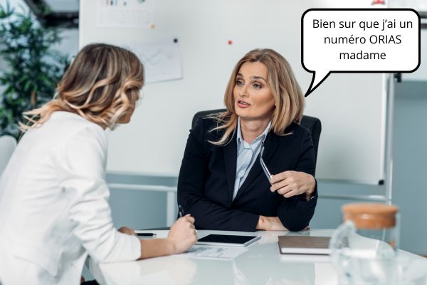 conseiller bancaire qui a un numéro orias