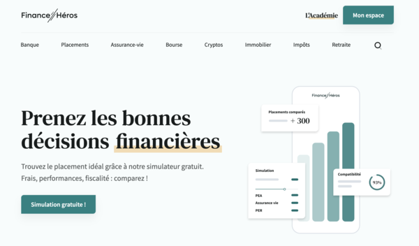 le site finance héros